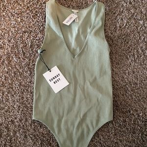 Sunday best bodysuit(NWT)